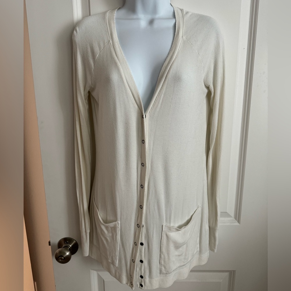 White Cardigan